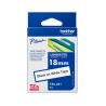 Banda Brother laminata 18mm TZE241, negru/alb