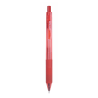 Pix cu gel, mecanism retractabil, rubber grip, 0.5 mm, Office Products - rosu