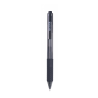 Pix cu gel, mecanism retractabil, rubber grip, 0.5 mm, Office Products - negru