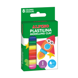 Plastilina standard, 6 + 2...