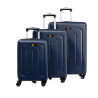 Set 3 trollere CATERPILLAR Cargo Sculpted, 35L, 59L, 92L, ABS+PC - midnight blue