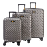 Set 3 trollere CATERPILLAR Industrial Plate, 35L, 59L, 92L, ABS - titanium