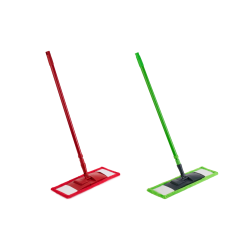 Set mop plat microfibra...