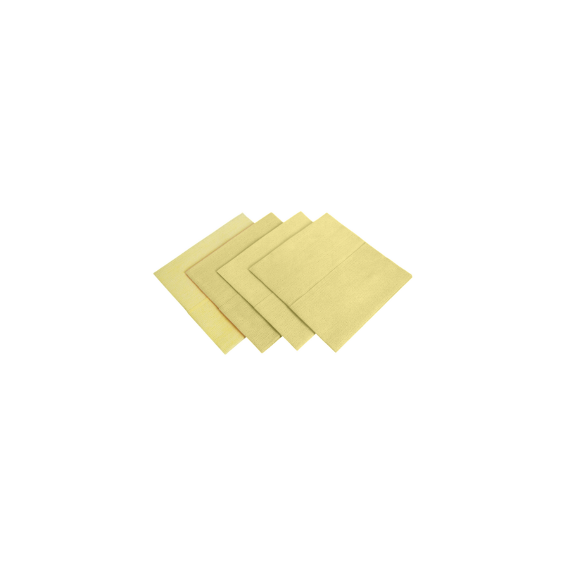 Lavete profesionale pentru Horeca, industrie, suprafata fina, 40 x 38 cm, 30 buc/pachet - galben