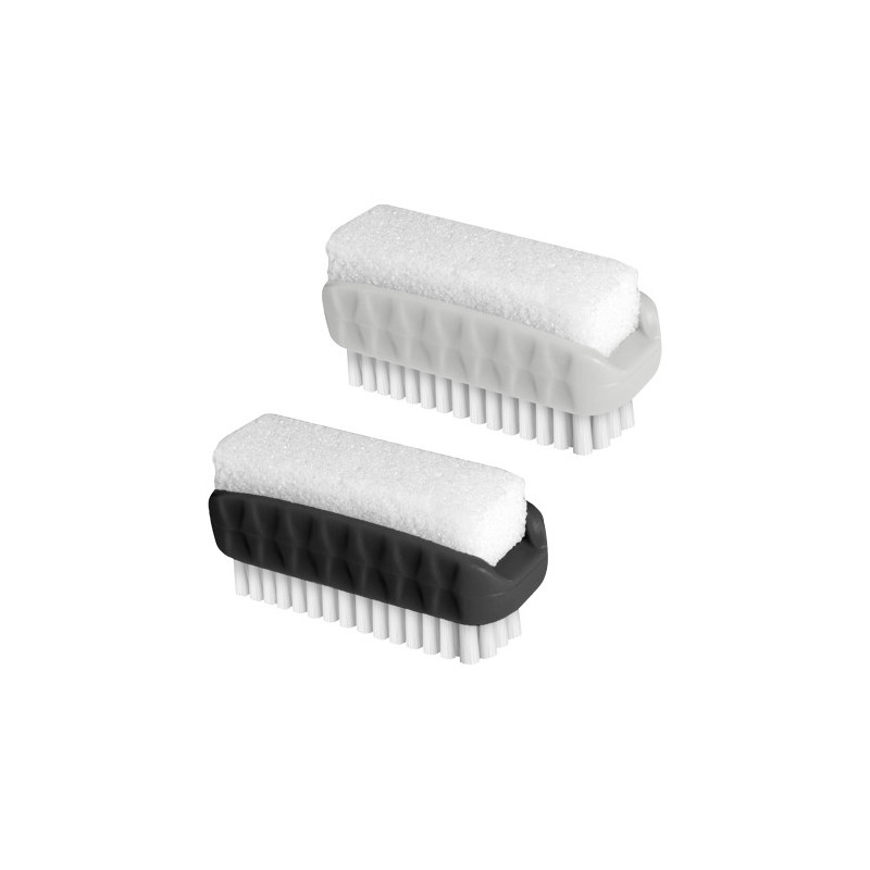 Perie + piatra ponce, 9x5x4cm, pentru maini si unghii, YORK