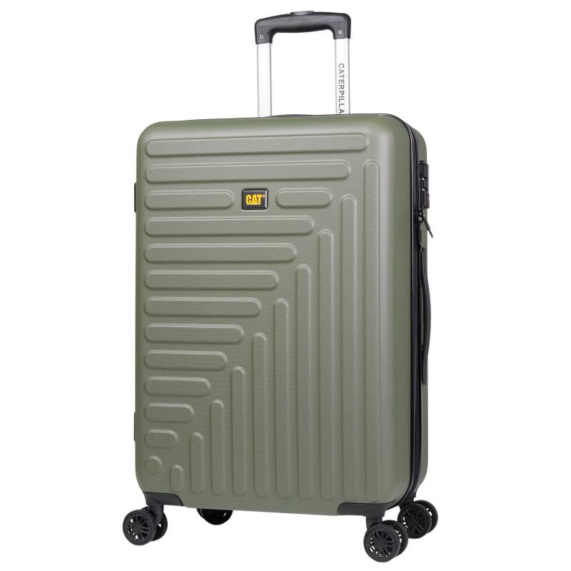 Troller CATERPILLAR Rockford, 44 x 28.5 x 65 cm (Lxlxh), 59L, ABS - olive