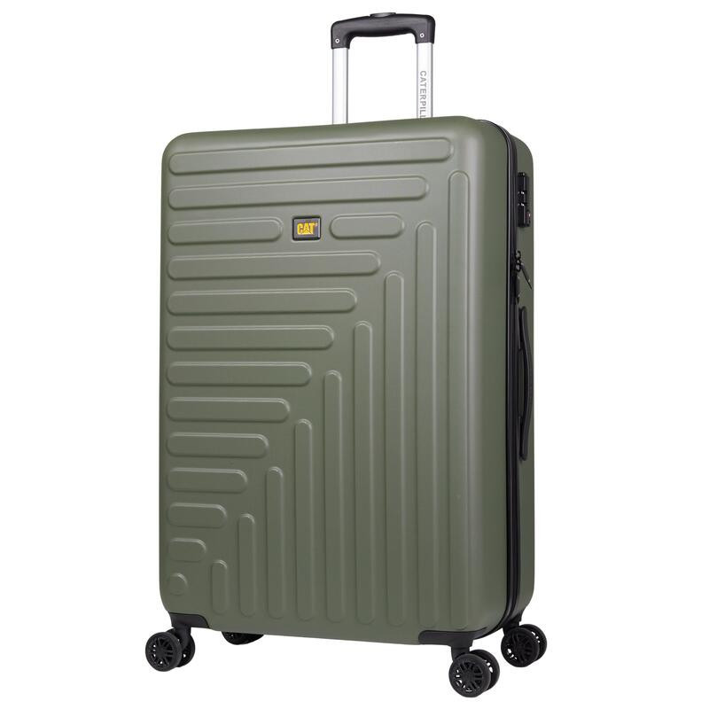 Troller CATERPILLAR Rockford, 51 x 31 x 74 cm (Lxlxh), 92L, ABS - olive