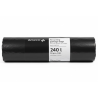 Saci plastic reciclabil, standard, 240L, 95x140cm, 28 microni, 10buc/rola, Ameco - negri