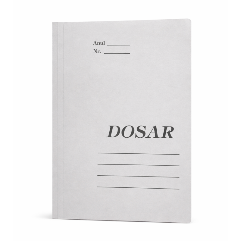 Dosar carton alb, plic, 230g/mp