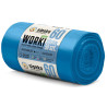 Saci menajeri standard HDPE, 60L, 57 x 72cm, 6 microni, 50buc/rola, Sipeko - albastri
