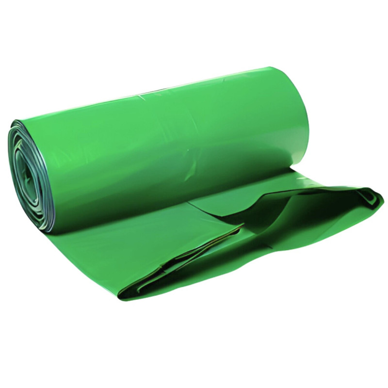 Saci menajeri rezistenti LDPE, 60L, 60 x 72cm, 20 microni, 25buc/rola, Sipeko - verzi