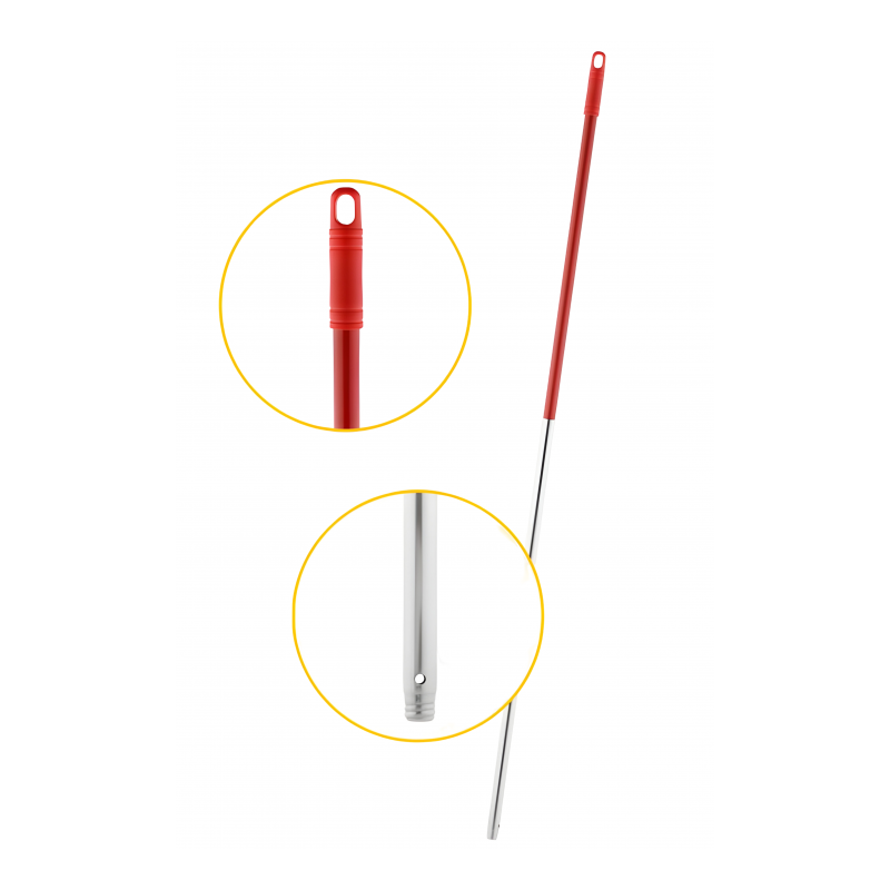 Coada din aluminiu 140cm, rosie