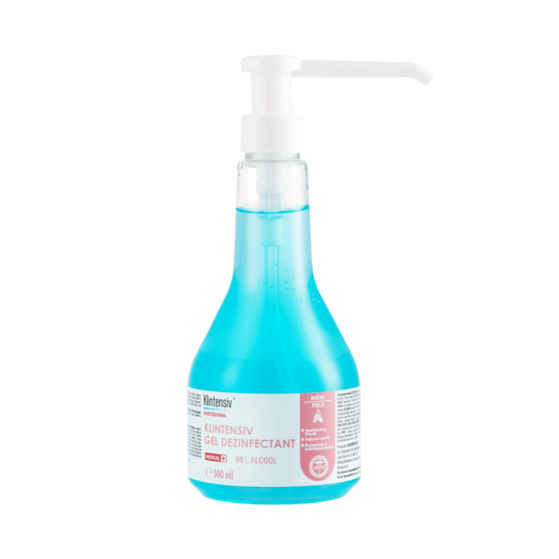 Klintensiv - Gel dezinfectant profesional pentru maini 500ml