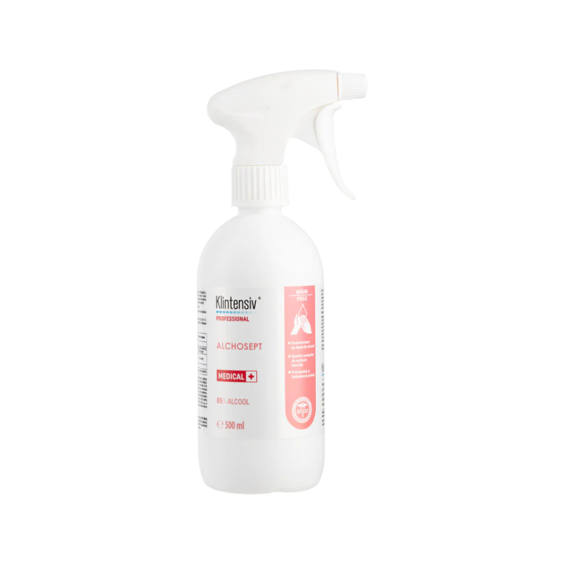 Alchosept - Dezinfectant maini si tegumente pe baza de alcool 500ml