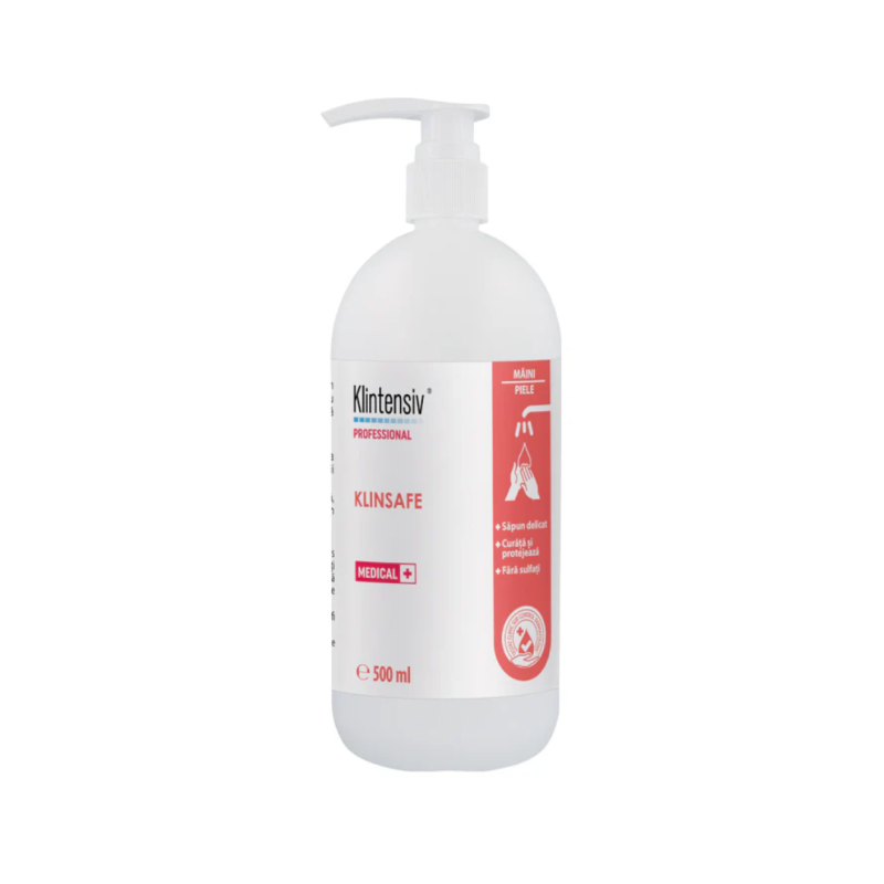 KLINSAFE - sapun sensitive (inclusiv copii si bebelusi) 500ml