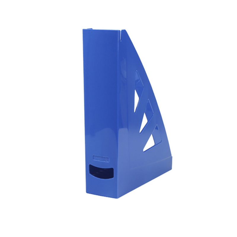 Suport vertical plastic pentru cataloage Office Products - albastru