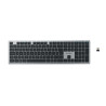 Tastatura Kensington EQ KB535, reincarcabila, conexiune wireless, bluetooth, gri