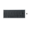 Tastatura Kensington EQ KB435, reincarcabila, compacta, conexiune wireless, bluetooth, gri