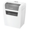 Distrugator documente manual LEITZ IQ Home, P4, cross-cut (confeti), 6 coli, cos 15l, alb