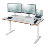 Birou ergonomic LEITZ, electric, 140x80cm, ajustabil inaltime 72-118cm, pozitie sezut/in picioare,al