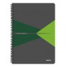 Caiet de birou LEITZ Office, carton, A4, cu spira, dictando - verde