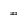Magneti forma rotunda, D24mm, 0.60 kg forta, 10 buc/set, MAUL Solid - negru