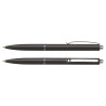 Pix SCHNEIDER K15, clema metalica, corp negru - scriere albastra