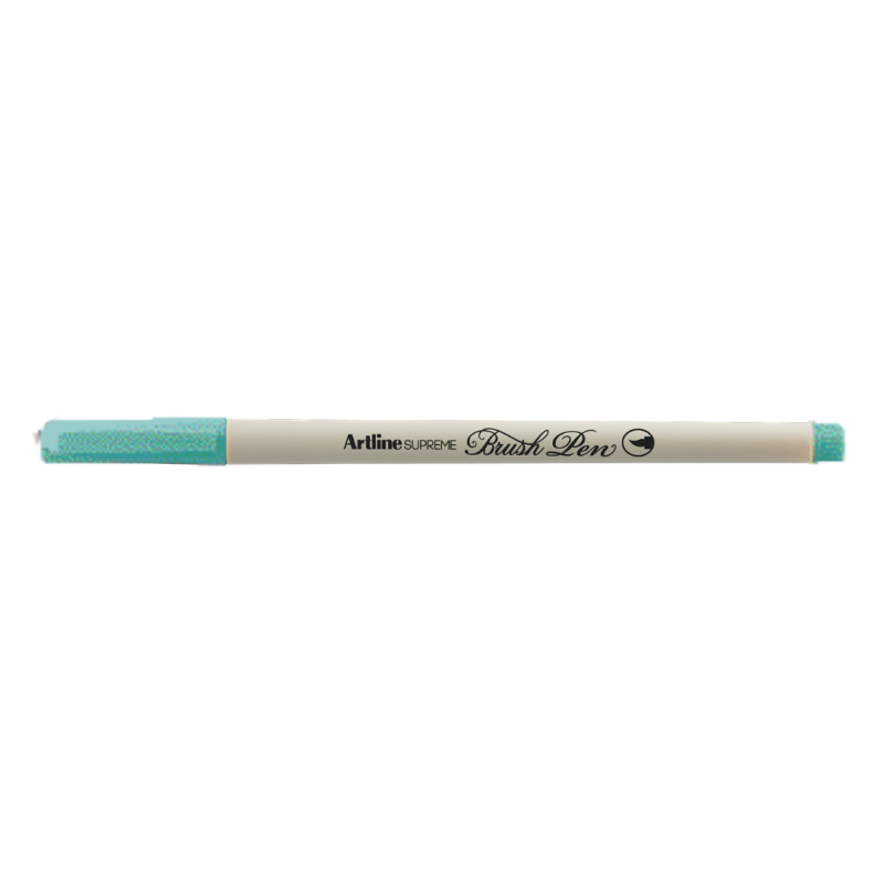 Carioca ARTLINE Supreme Brush Pen, varf flexibil (tip pensula) - turcoaz deschis