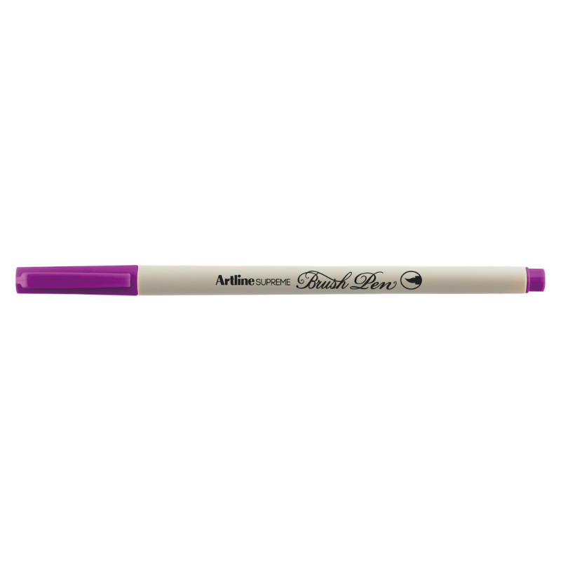 Carioca ARTLINE Supreme Brush Pen, varf flexibil (tip pensula) - magenta