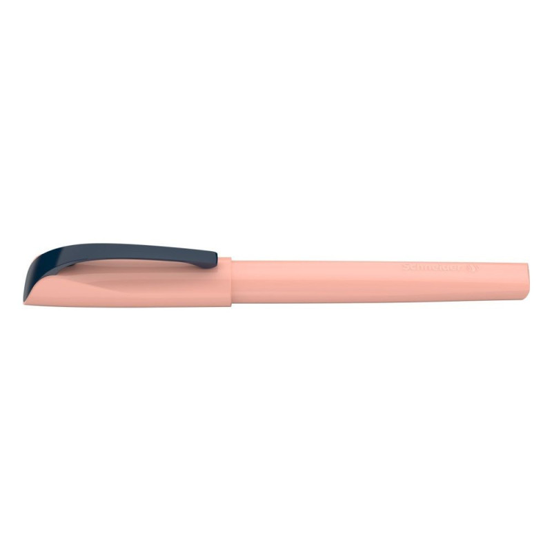 Stilou SCHNEIDER Xpect (tip M - medium) - corp apricot, clema si rubber grip negre