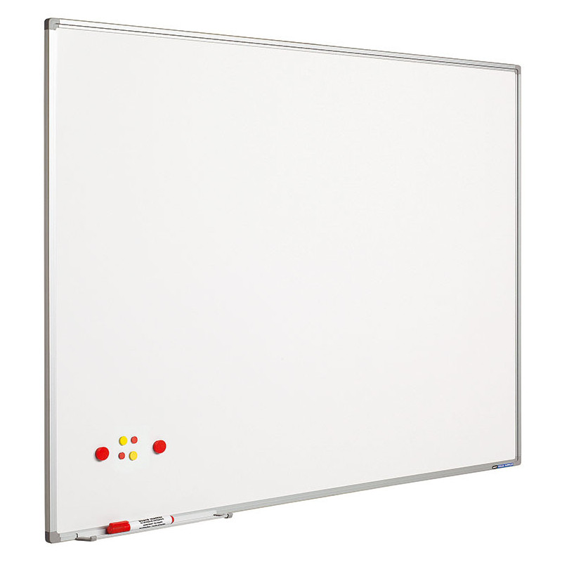Tabla alba magnetica 120 x 300 cm, profil aluminiu SL, SMIT