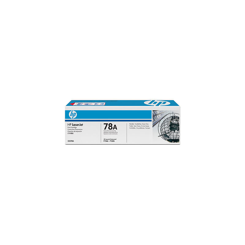 Cartus toner HP negru CE278A pentru P1566/1606dn, 2100pg.