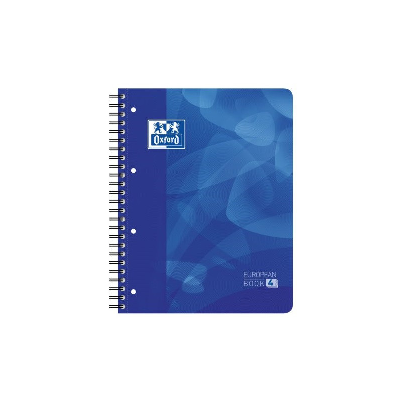 Caiet cu spirala, OXFORD School Projectbook, A4+, 4cul x30 file-90g/mp, Scribzee, coperta PP-dictand