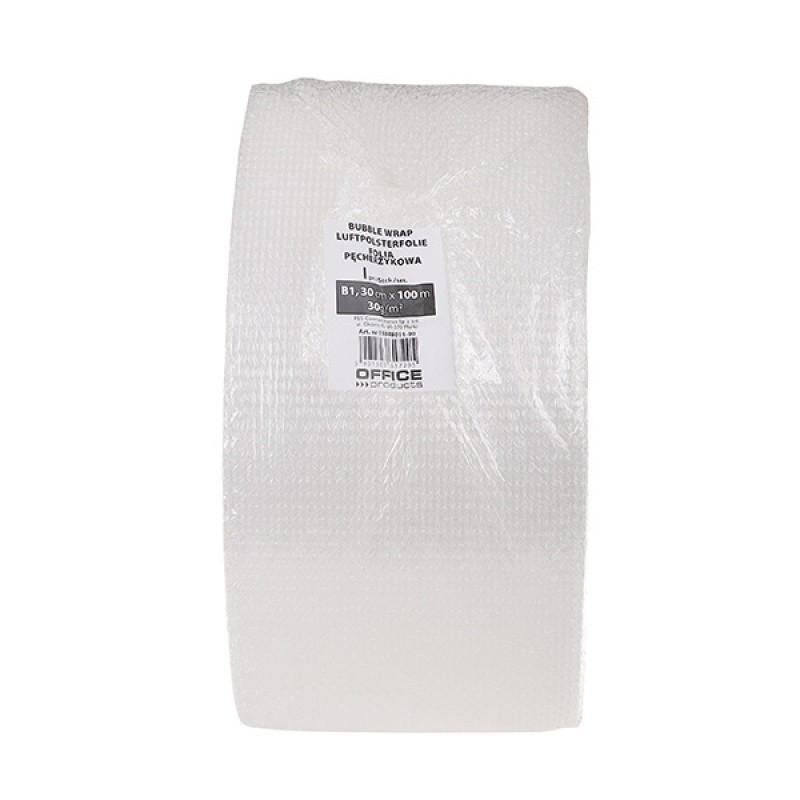 Folie cu bule, 30cm x 100m, 30gr/mp, Office Products
