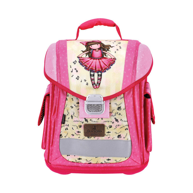 Rucsac de scoala ergonomic, inchidere metalica - Gorjuss First Position