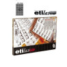 Etichete autoadezive 161/A4, 25 x 12 mm, 100 coli/top - colturi rotunjite, ETILASCOP - albe