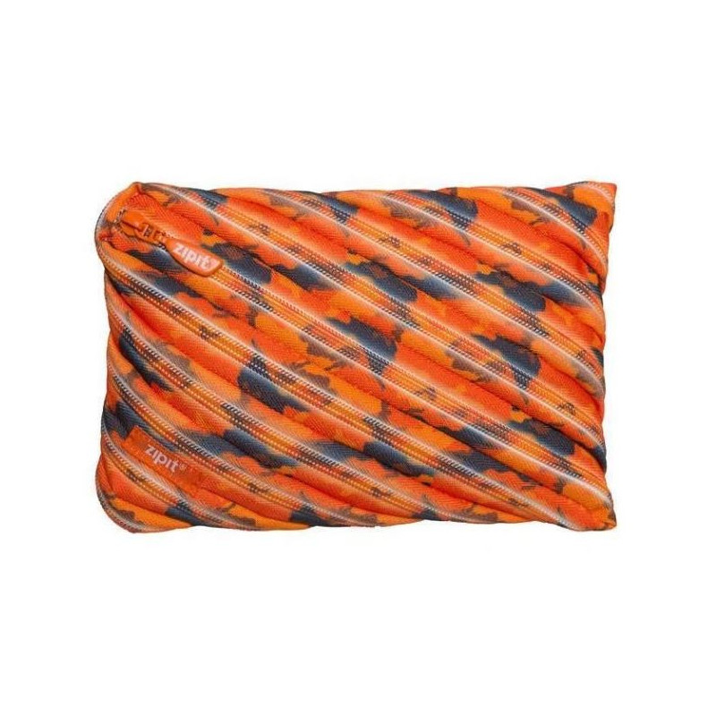 Penar cu fermoar, ZIPIT Camo Jumbo - portocaliu cu maro