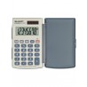 Calculator de buzunar, 8 digits, 105 x 64 x 11 mm, dual power, capac plastic, SHARP EL-243S - gri