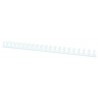 Inele plastic 22 mm, max 210 coli, 50buc/cut Office Products - alb