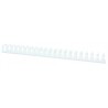 Inele plastic 25 mm, max 240 coli, 50buc/cut Office Products - alb