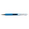 Pix cu gel PENAC Inketti, rubber grip, 0.5mm, corp bleu transparent - scriere bleu