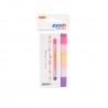 Stick index hartie color 45 x 15 mm, 6 x 30 file/set, Stick"n - 6 culori neon si pastel