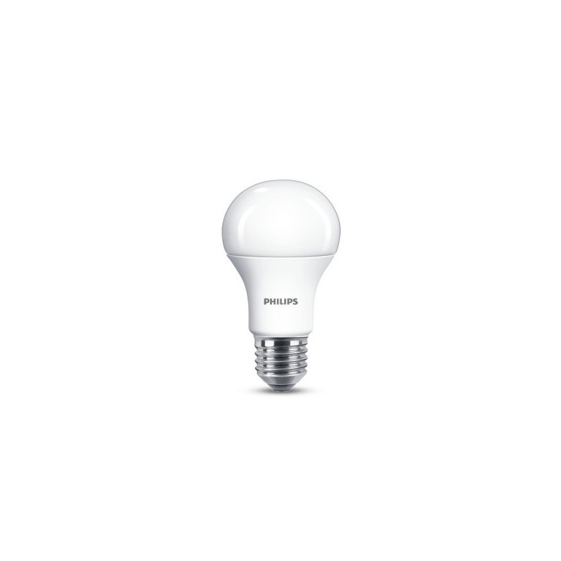 Bec LED classic A 10W echivalent 75W, mat, E27, alb neutru - Philips
