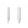 Bec LED PL-C 4 pini 6.5W G24q-2, alb cald - Philips