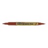 Marker pentru tabla de scris ARTLINE 541T, doua capete - varfuri rotunde 0.4mm/1.0mm - maro
