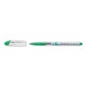 Pix SCHNEIDER Slider Basic XB, rubber grip, varf 1.4mm - scriere verde deschis