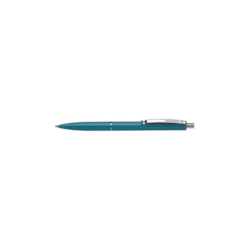 Pix SCHNEIDER K15, clema metalica, corp verde - scriere albastra