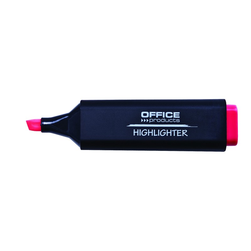 Textmarker varf lat, Office Products - rosu