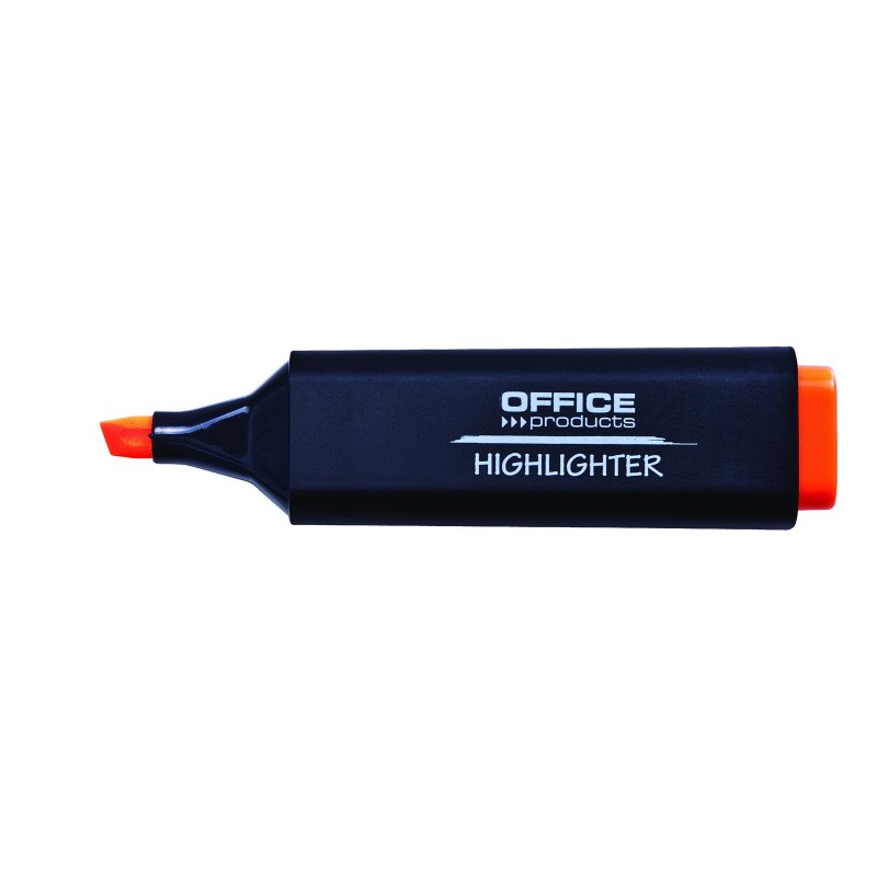 Textmarker varf lat, Office Products - portocaliu