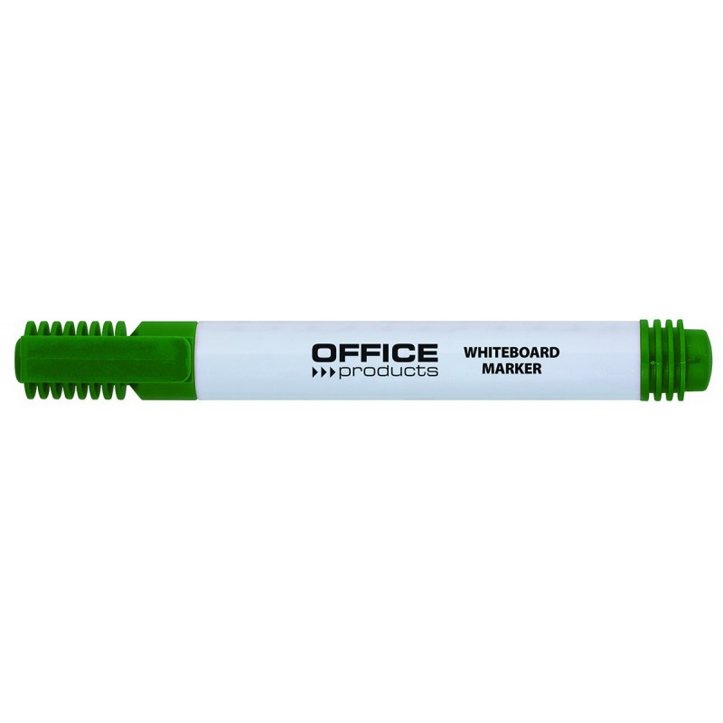 Marker pentru table de scris, varf rotund, corp plastic, Office Products - verde